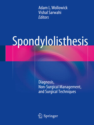 cover image of Spondylolisthesis